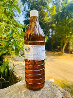 Cold pressed Mustard Oil.