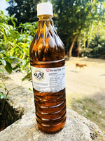 Cold pressed Mustard Oil.