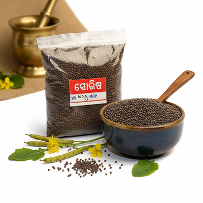 Odisha’s whole mustard seeds are naturally grown and carefully selected from fertile farmlands across Cuttack, Kendrapara, and Bargarh.