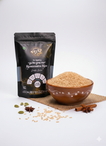 Experience the heritage of Odisha with Rose Matta Rice Double Boiled (Mugei Chaula) from Mayurbhanj. Grown in mineral-rich soils and nurtured by traditional farming wisdom, this aromatic rice is naturally wholesome and deeply nourishing. Its distinctive rosy hue, firm texture, and earthy flavor make every meal satisfying and authentic. Rich in fiber and essential nutrients, Mugei Chaula supports balanced nutrition while preserving cultural roots. More than just rice, it represents sustainable agriculture, r